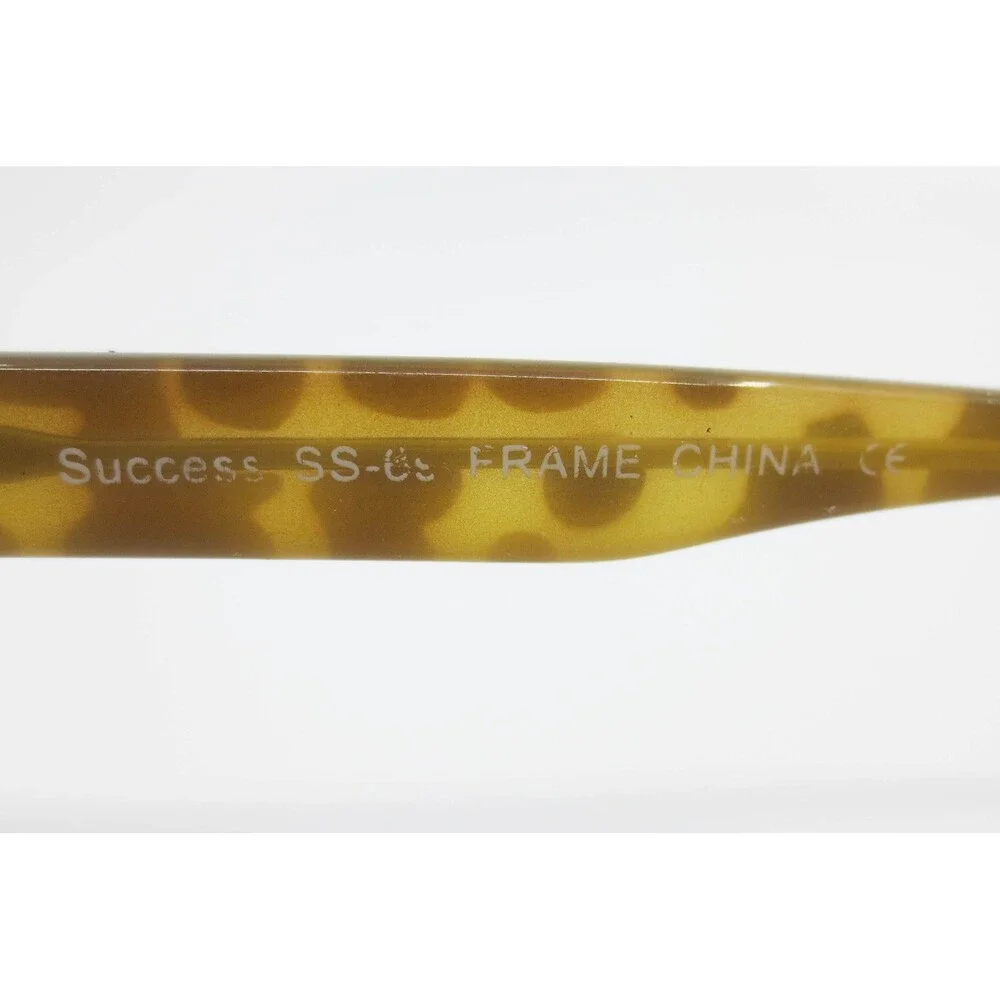 Success SS-69 Tortoise Rectangular Eyeglasses Frames 54-17-145 Brown Spotted
